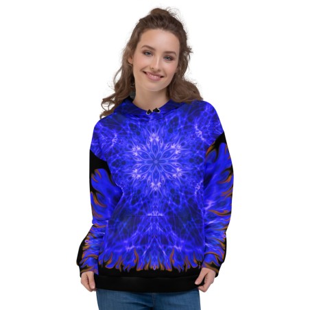 XRay Star Crystal Blue - Unisex Hoodie
