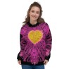 Heart of Fire Pink - Unisex Hoodie