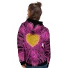 Heart of Fire Pink - Unisex Hoodie