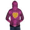 Heart of Fire Pink - Unisex Hoodie
