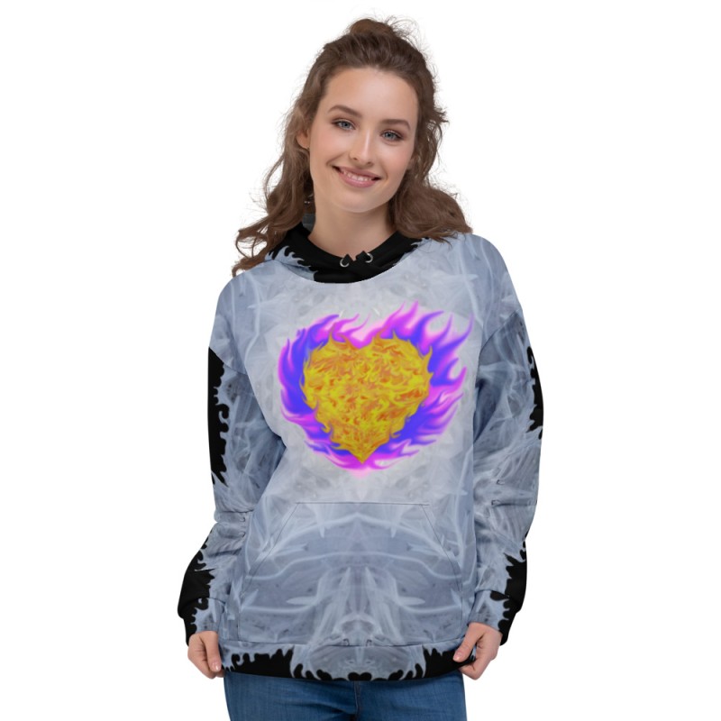 Fire and Ice - Unisex Hoodie